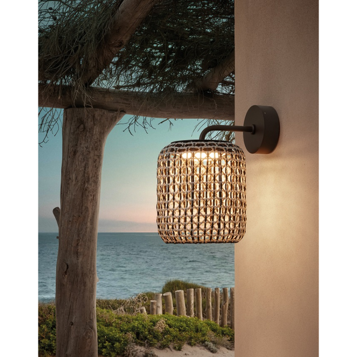 Bover Nans A/02 1-lt 14" Tall LED Outdoor Wall Sconce, TRIAC
