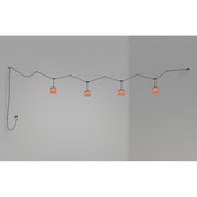Bover Nans Catenary S/16/4L 4-lt 197" LED Outdoor Muti Light Pendant