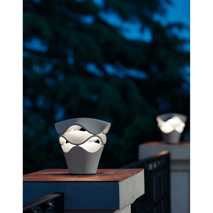Bover Cornet B/27 1-lt 11" Tall LED Outdoor Bollard
