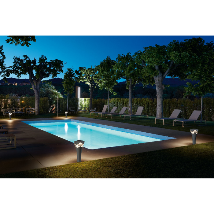 Bover Cornet B/52 1-lt 20" Tall LED Outdoor Bollard