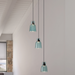Bover Drip S/03L 3-lt 13" LED Pendant-Blue