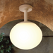 Bover Elipse PF/50 1-lt 20" LED Outdoor Semi-Flushmount, TRIAC