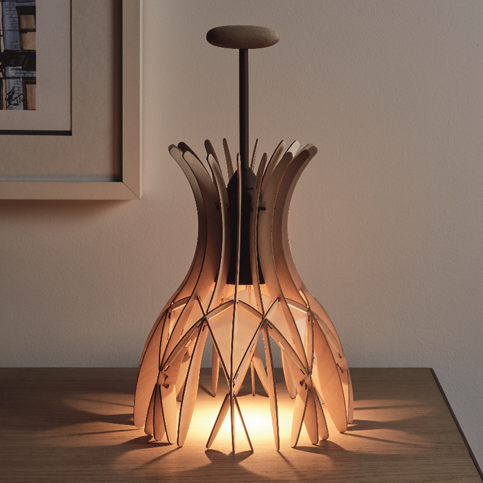 Bover Domita M/36 1-lt 14" Tall LED Table Lamp