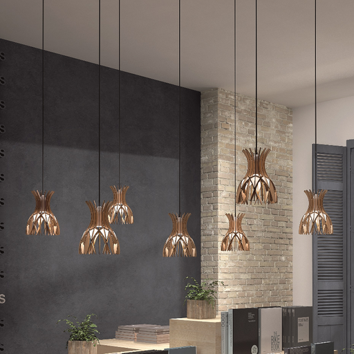 Bover Domita S/20/7L 7-lt 24" LED Pendant