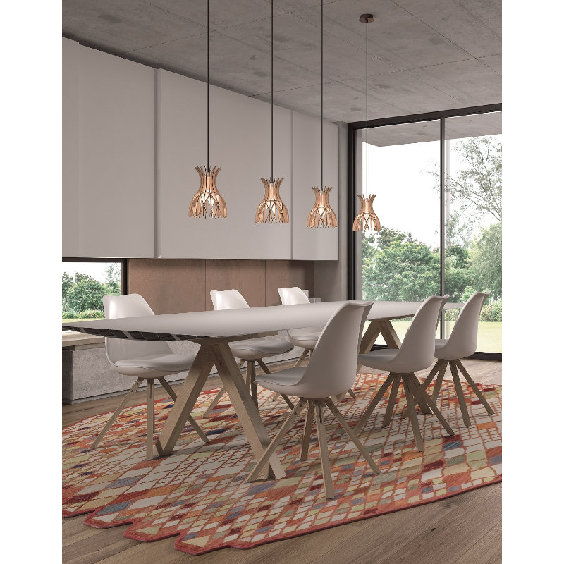 Bover Domita S/20 1-lt 8" LED Pendant