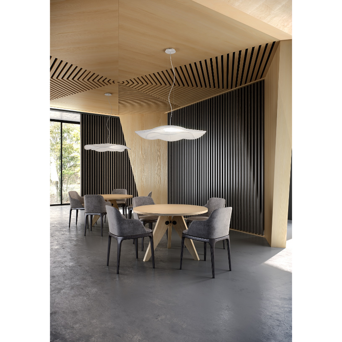 Bover Mediterrania S/105 1-lt 41" LED Pendant, 0-10V Dimmable