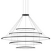 Bover Circular S/5L 5-lt 119" LED Pendant, Outward Light - Black