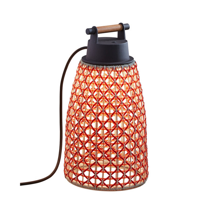 Bover Nans Portable M/41 1-lt 16" Tall LED Outdoor Table Lamp