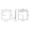 Paris Mirror Backlit Harmony 36 x 36 Square LED Mirror, RGBW