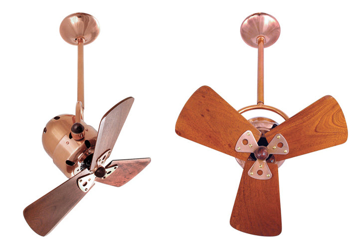 Bianca Direcional 16" Ceiling Fan with Wood Blades