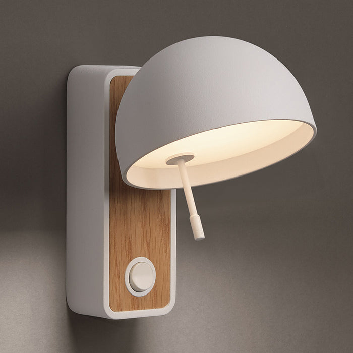 Bover Beddy A/01 1-lt 6" Tall LED Wall Sconce