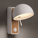 Bover Beddy A/01 1-lt 6" Tall LED Wall Sconce