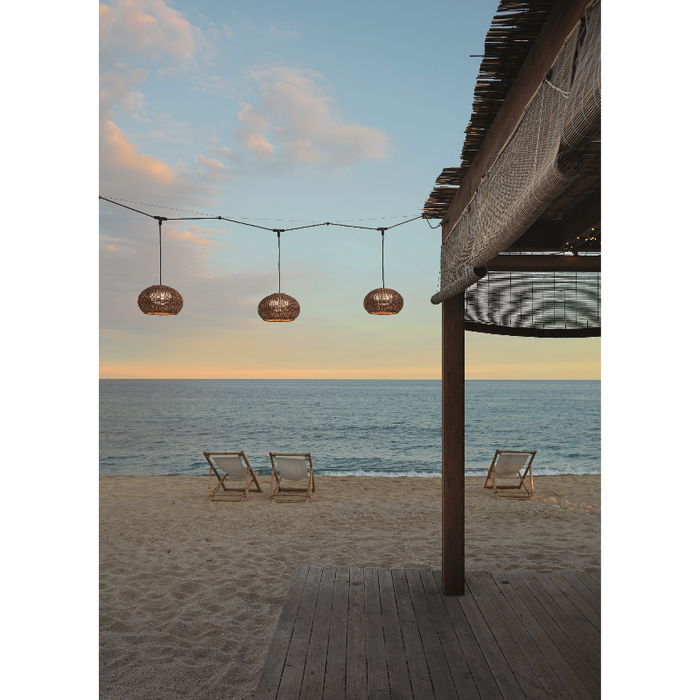 Bover Garota Catenary S/27/4L 4-lt 197" LED Outdoor Pendant