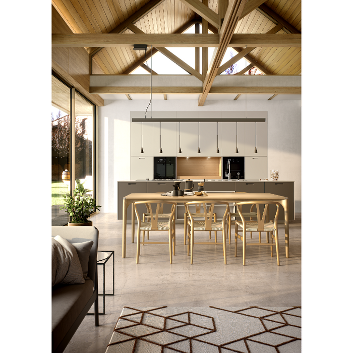 Bover Skybell Linear S/7L/23 7-lt 72" LED Pendant, Up and Down Light