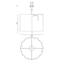 Matteo C45104 Deroga Affair 4-lt 24" Pendant
