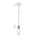 Matteo C46100 Bulstrode's Workshop 1-lt 2" Pendant