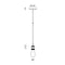 Matteo C46100 Bulstrode's Workshop 1-lt 2" Pendant