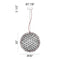 Matteo C48630 Manhattan 162-lt 30" LED Chandelier