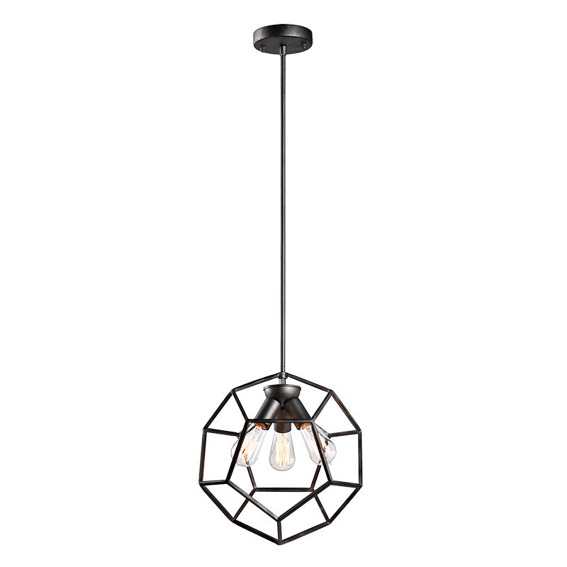 Matteo C54603 Geometry Series 3-lt 14" Pendant