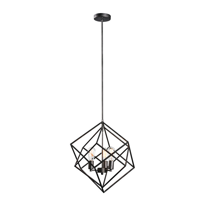 Matteo C54623 Geometry Series 3-lt 20" Pendant