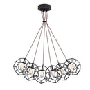 Matteo C54636 Geometry Series 6-lt 25" Pendant