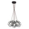 Matteo C54636 Geometry Series 6-lt 25" Pendant