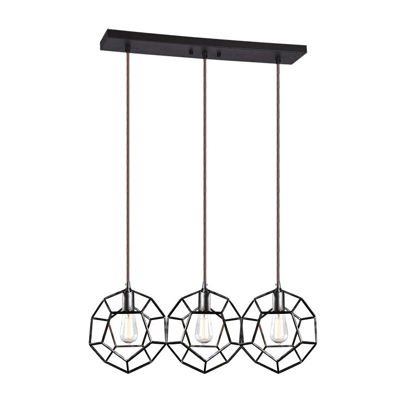 Matteo C54643 Geometry Series 3-lt 29" Linear Pendant