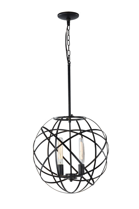 Matteo C57802 Atom 2-lt 18" Pendant