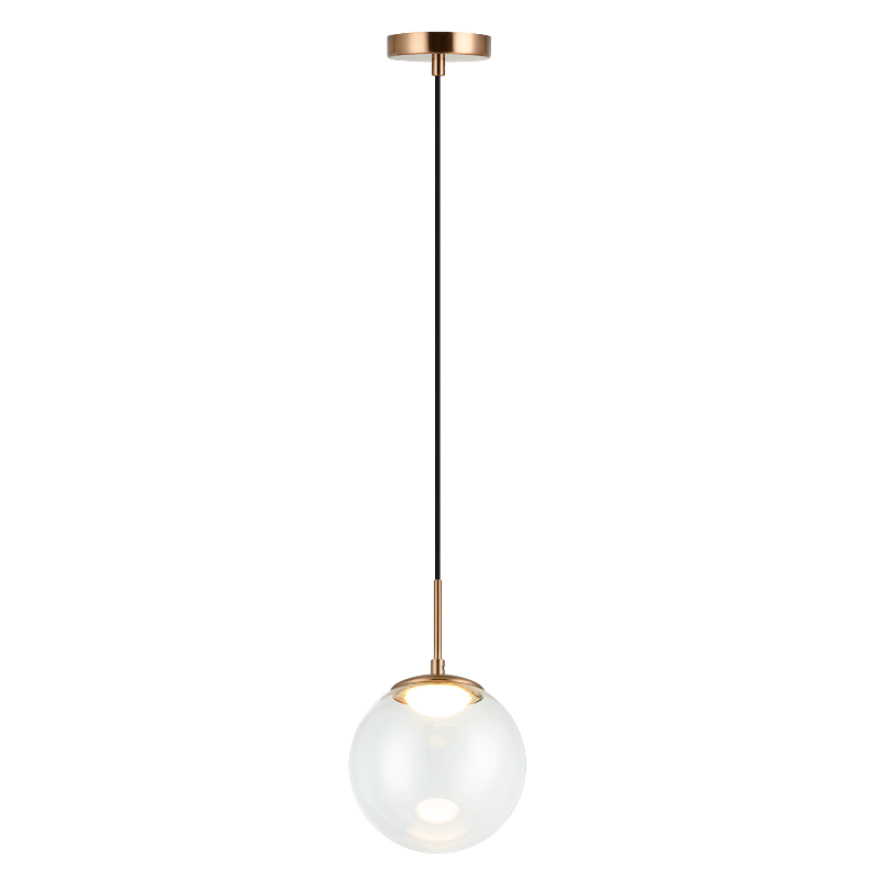 Matteo C61311 Boble 1-lt 8" LED Pendant