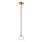 Matteo C61401 Rosa 1-lt 4" Pendant