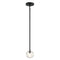 Matteo C61401 Rosa 1-lt 4" Pendant