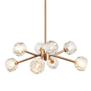 Matteo C61408 Rosa 8-lt 27" Chandelier