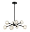 Matteo C61408 Rosa 8-lt 27" Chandelier