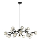 Matteo C61418 Rosa 18-lt 46" Chandelier