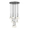 Matteo C61442 Rosa 12-lt 24" Chandelier