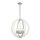 Matteo C61506 Dangle Candle 6-lt 24" Pendant