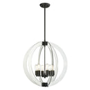 Matteo C61506 Dangle Candle 6-lt 24" Pendant