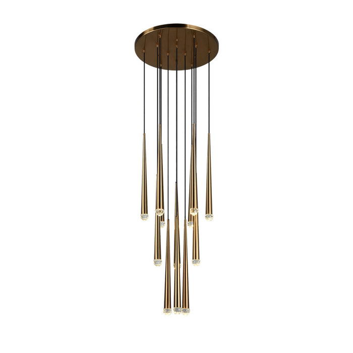 Matteo C62712 Renaie 12-lt 24" LED Pendant