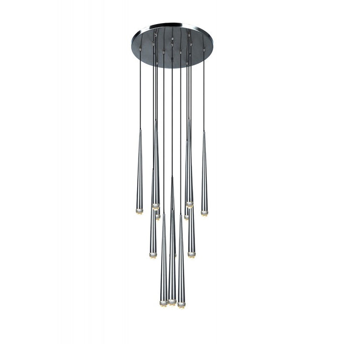 Matteo C62712 Renaie 12-lt 24" LED Pendant