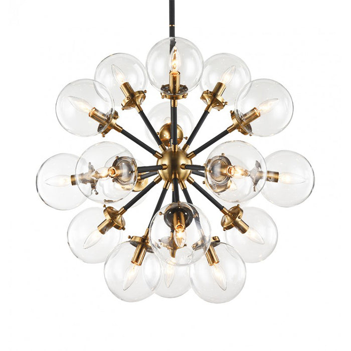 Matteo C62818 Soleil 18-lt 32" Chandelier