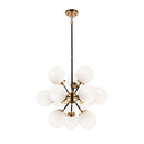 Matteo C62812 Soleil 12-lt 24" Chandelier