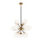Matteo C62812 Soleil 12-lt 24" Chandelier