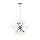 Matteo C62812 Soleil 12-lt 24" Chandelier