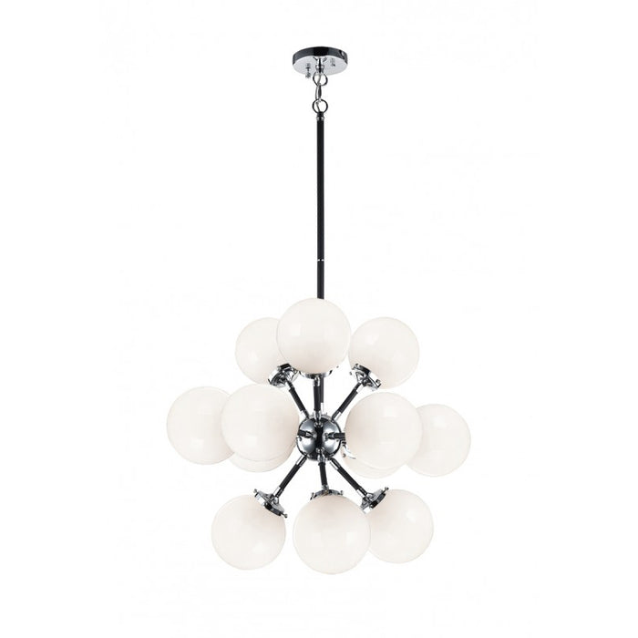 Matteo C62812 Soleil 12-lt 24" Chandelier