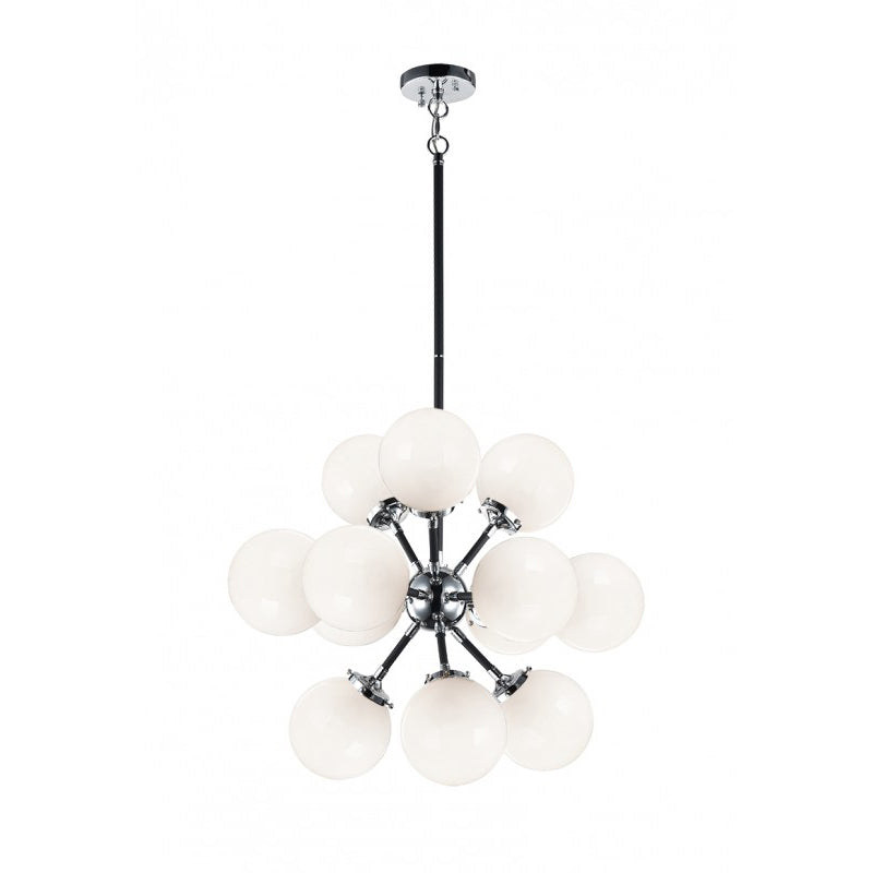 Matteo C62812 Soleil 12-lt 24" Chandelier