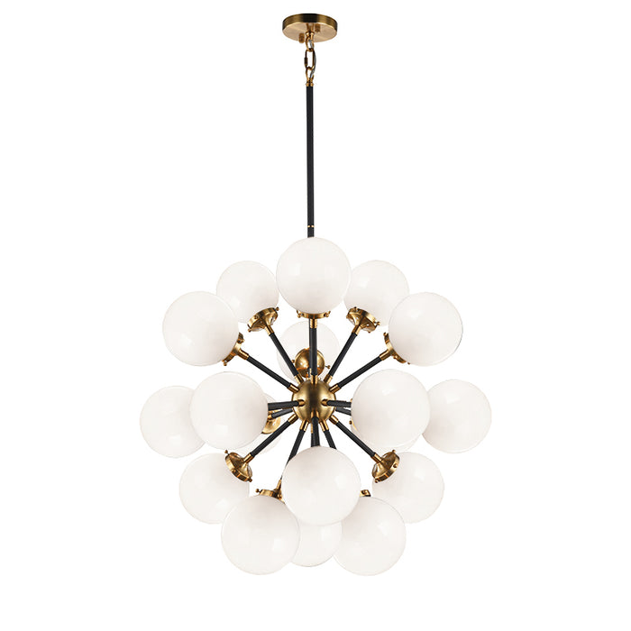 Matteo C62818 Soleil 18-lt 32" Chandelier