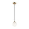 Matteo C63001 The Bougie 1-lt 6" Pendant