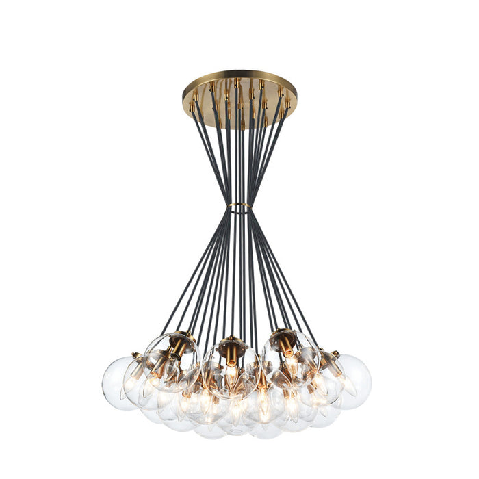 Matteo C63019 The Bougie 19-lt 30" Chandelier