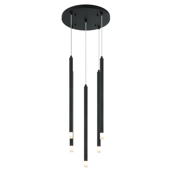 Matteo C63105 Reigndrop 5-lt 14" LED Pendant