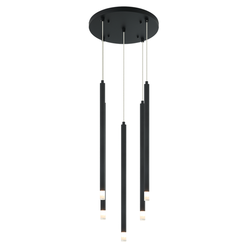Matteo C63105 Reigndrop 5-lt 14" LED Pendant